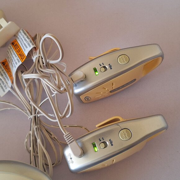 2 Set Lot Graco PD160487 Digital Baby Monitors Parent Nursery Units 4 AC Adapter - Picture 12 of 17